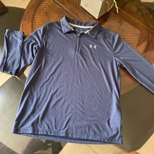 Boys UnderArmour long sleeve drifit